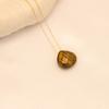 Minimalist Stone Necklace Stainless Steel Collarbone Chain Waterdrop Pendant Necklace  Girls