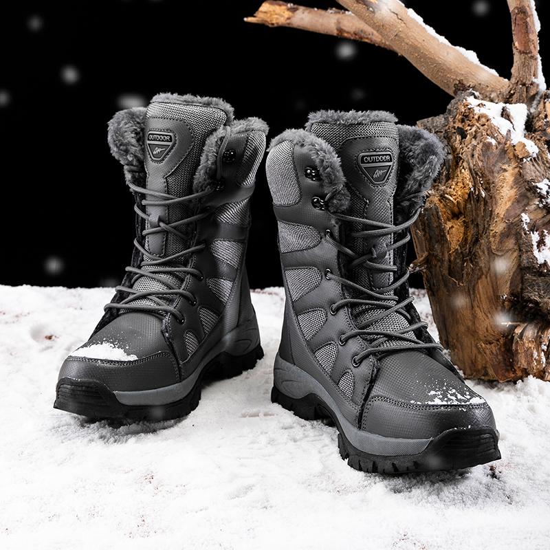 Satın alın Newest Outdoor Winter Boots Men Women Snow Boots Hiking
