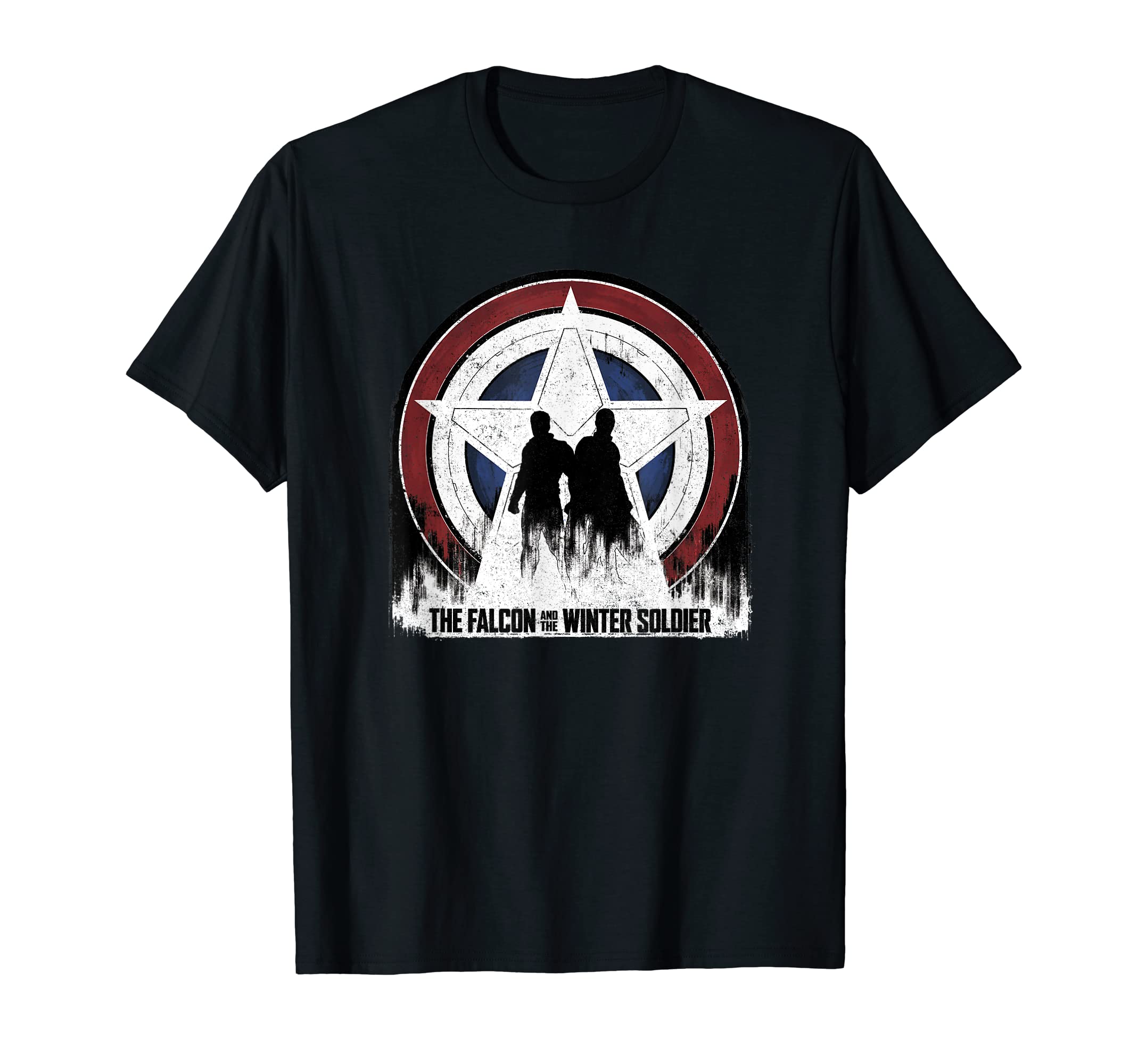 

Marvel Falcon and the Winter Soldier Silhouette T-Shirt чёрный