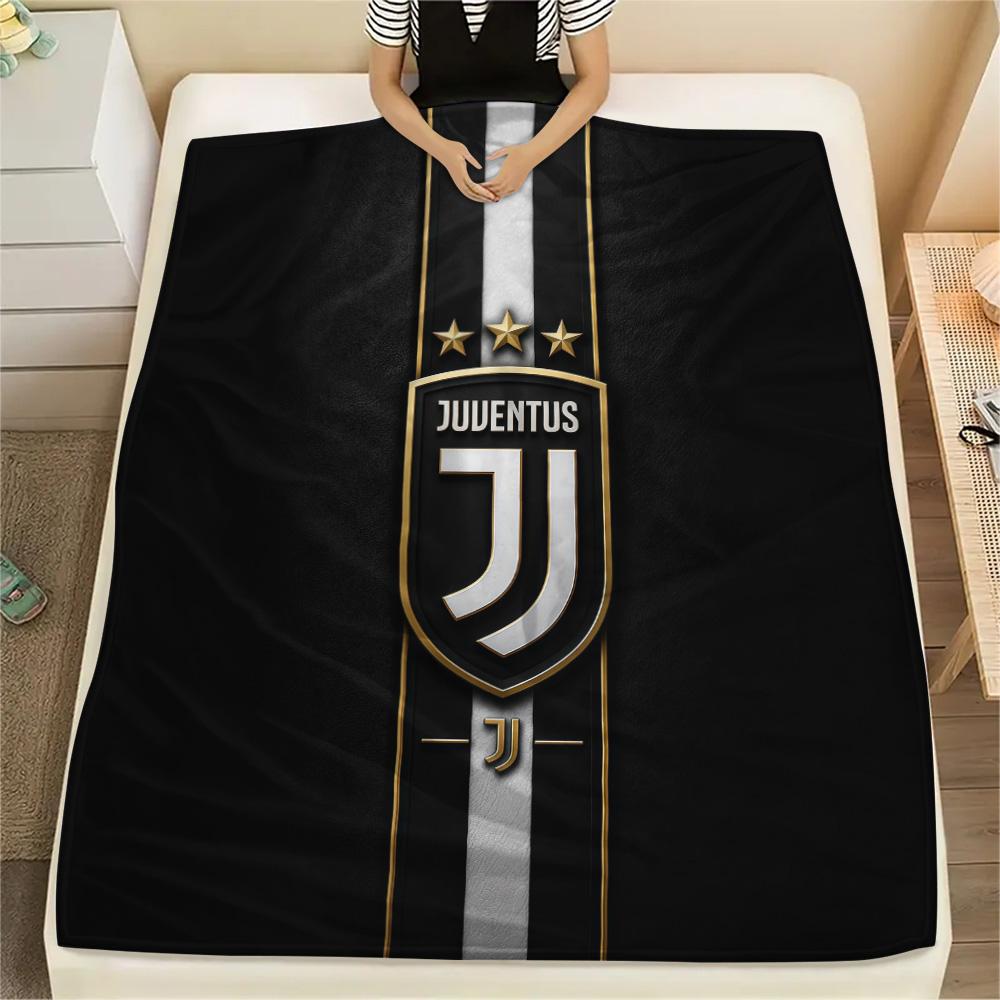 Juventus Football Club Flanelldecke, Hohe Qualität, Bequem für alle Jahreszeiten, Heimdekoration, Wärme und Komfort