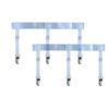 1 Pair Elastic Mens Shirt Stays Striped Suspenders Straps Anti-skid Belt Garters Nylon Adjustable Shirt Holders For Male