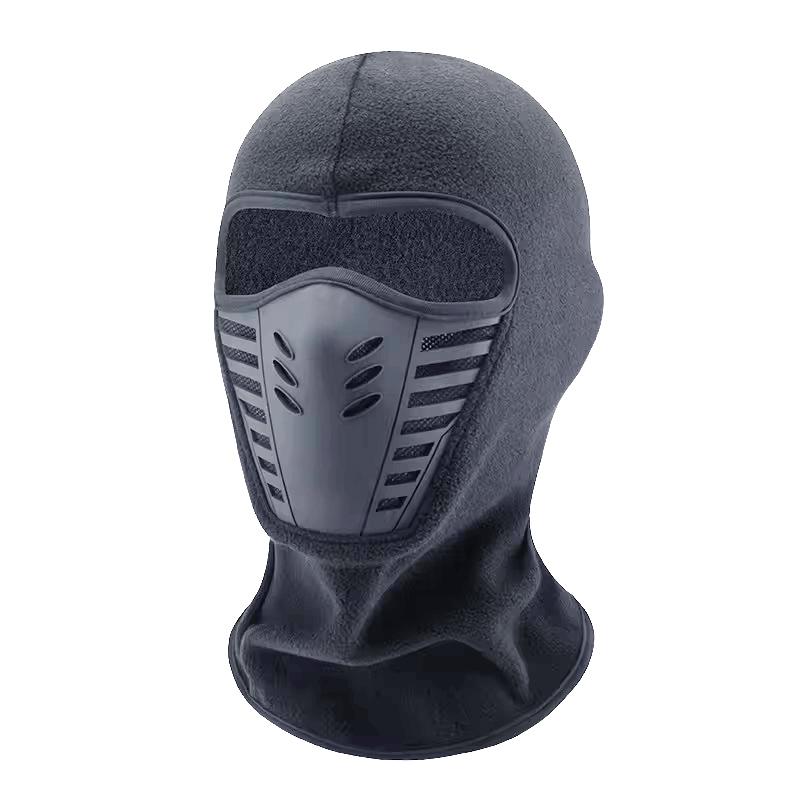 Winter Thermal Full Face Mask Windproof Fleece Balaclava Cap Warm Dustproof Motorcycle Riding Ski Cycling Face Cover