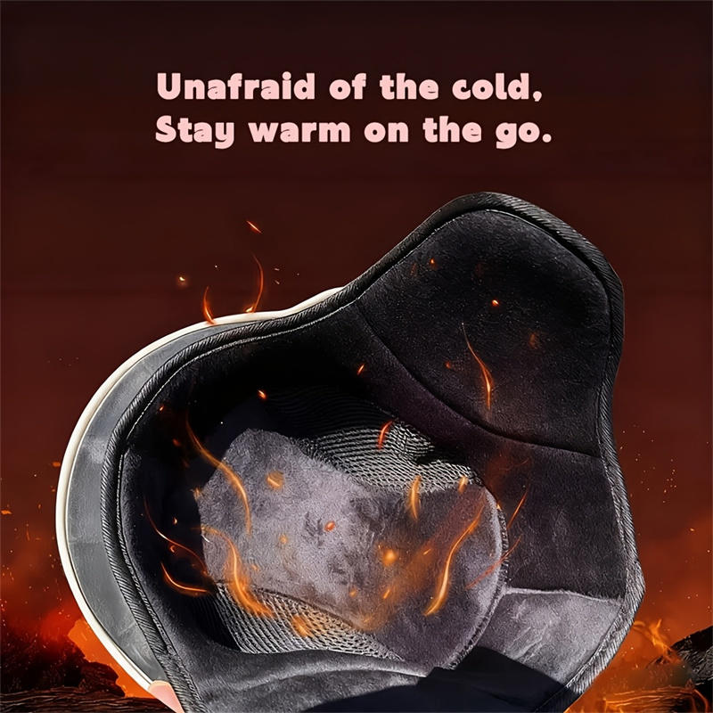 Winter Windproof and Coldproof Electric Motorcycle Helmet Liner Warm Beanie Padded Ear Protection Head Cover Motorbike Helmet Liner Cycling Equipment