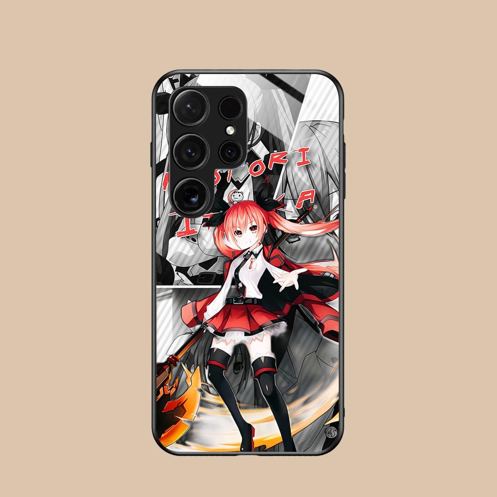Date a Live Kotori Itsuka Glas Handyhülle für Samsung Galaxy S26 S25 S24 S23 S22 S21 S20 Note20 Plus FE Ultra Cover