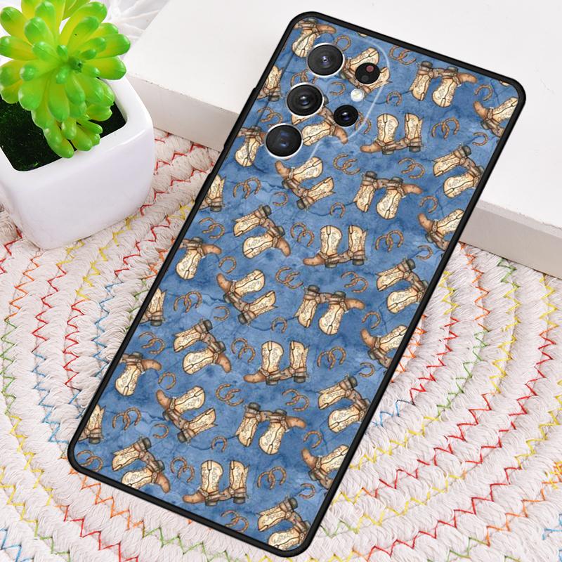 Pferde Muster Collage Silikon Handyhülle Für Samsung Galaxy note 10 pro S26 S25 S24 S23 S22 S21 Plus S25Ultra Capa Abdeckung