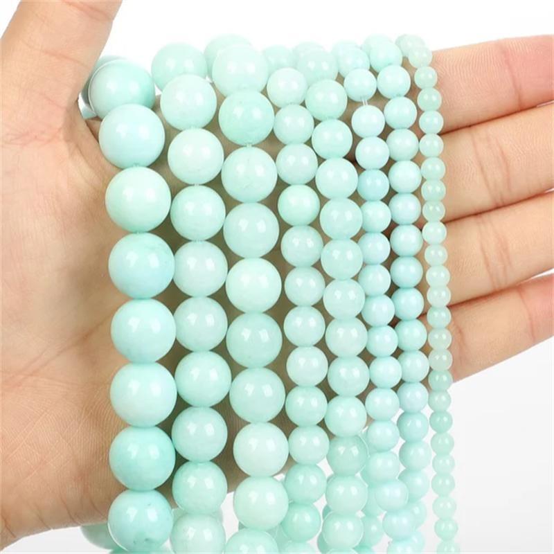 20 sztuk Naturalne Kamienne Koraliki Tygrysie Oko Agat Turkus Różowy Kwarc Lapis Jade Opal Okrągłe Luźne Koraliki do Tworzenia Biżuterii DIY Bransoletka 8mm