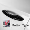 For Hyundai Tucson NX4 2021-2025 Touch / Button Version Exterior Carbon Fiber Bright Black Style Outer Door Handle Cover Trim