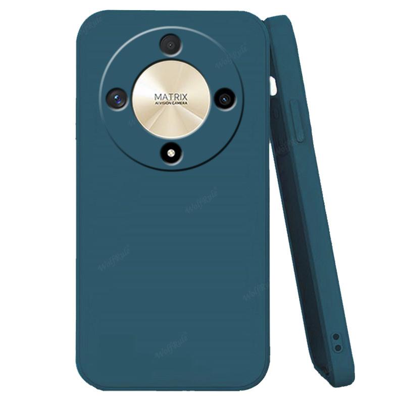 

Чехол для Huawei Honor Magic 6 Lite Для Honor Magic 6 Lite Capas Противоударный ТПУ Силиконовый Мягкий Чехол Honor Magic 6 5 4 Lite Fundas For Magic 6 Lite синий