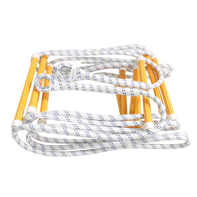 Outdoor Polyester Climbing and Rescue Ladder - Fire Escape and Insulated Rope Design