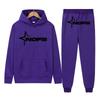 Gothic Punk Rock Letter Hoodie & Sweatshirt Set - Trendy Streetwear