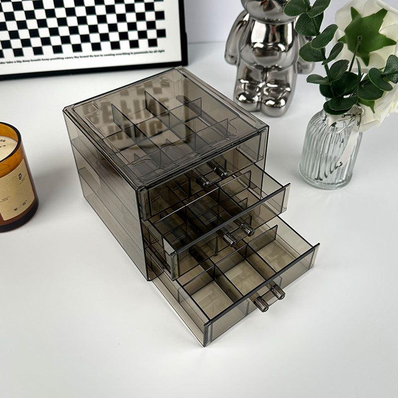 Jewelry Box Storage Box, High-end Exquisite Large-capacity Stud Earrings, Necklace, Jewelry, Headgear Storage Box.