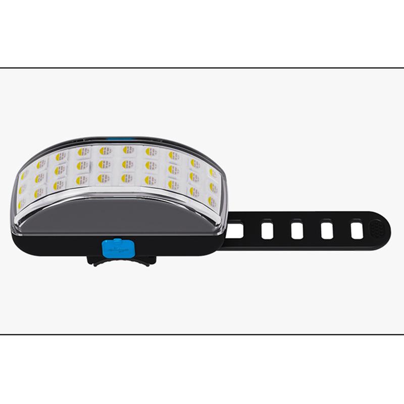 

Велосипедный фонарь, 17 режимов освещения, перезаряжаемый задний фонарь для велосипеда, IPX5, светодиодный задний фонарь 1 Piece чёрный
