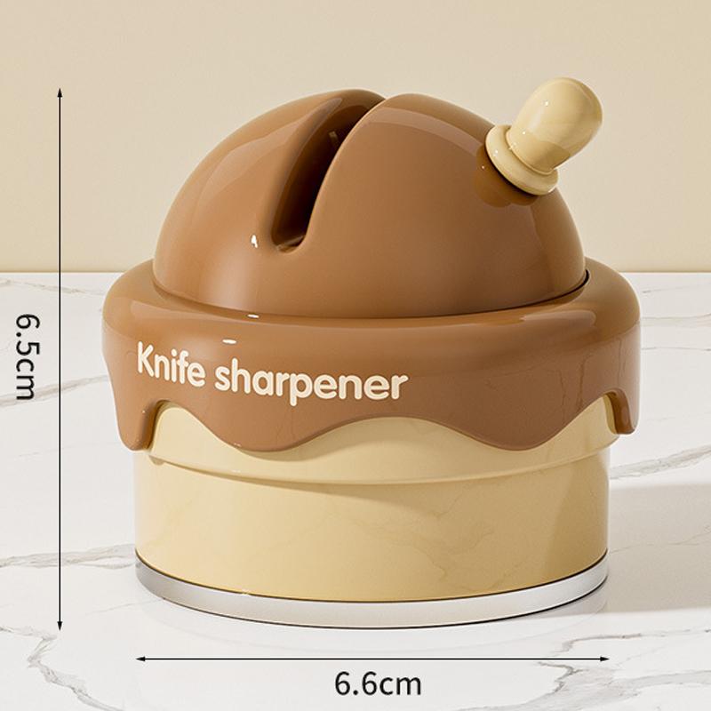 

Точилка для ножей для мороженого Мини-кухонные принадлежности Точильный камень Бытовой нож Лезвие Многофункциональный точильный камень Точилка для ножей