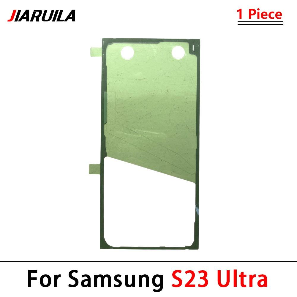 Back Battery Sticker Adhesive For Samsung S20 S21 S22 S23 S24 Plus Ultra Waterproof Back Cover Sticker
