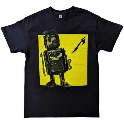 Metallica Unisex-Erwachsene 72 Seasons Burnt Robot Baumwoll-T-Shirt