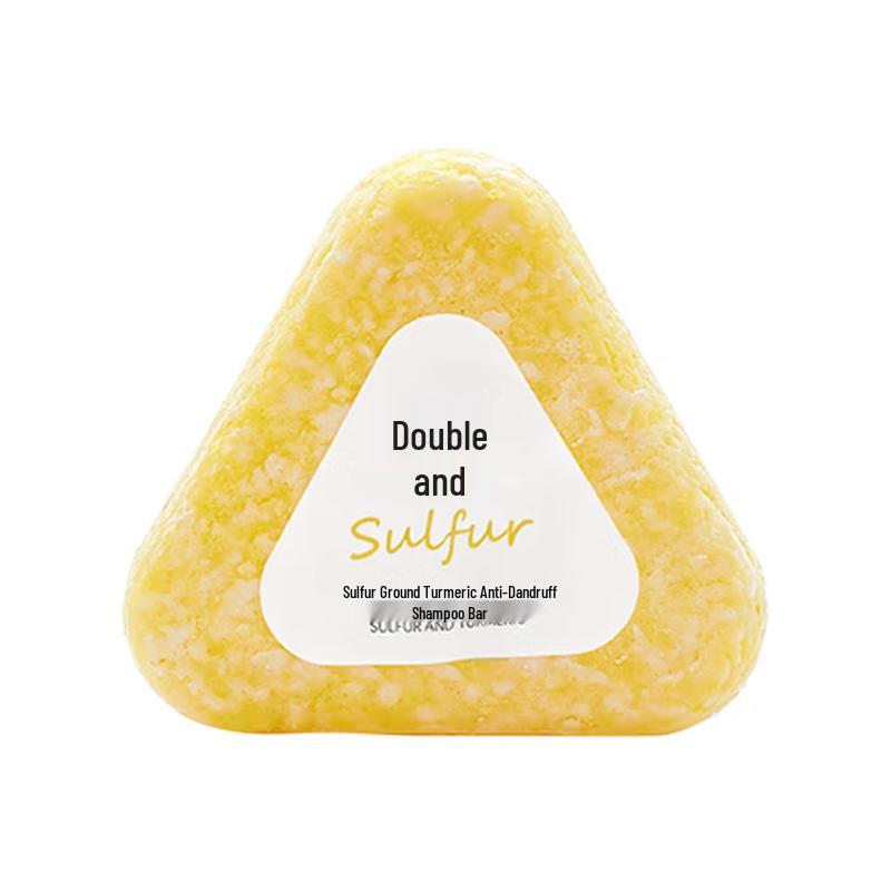 Bei Yu Plant Extract Sulfur Turmeric Shampoo Bar