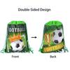 1-20Pcs Football Theme Gift Bags Non-woven Soccer Drawstring Goodie Bag Backpack Kids Sport Birthday Party Favors Decor Supplies