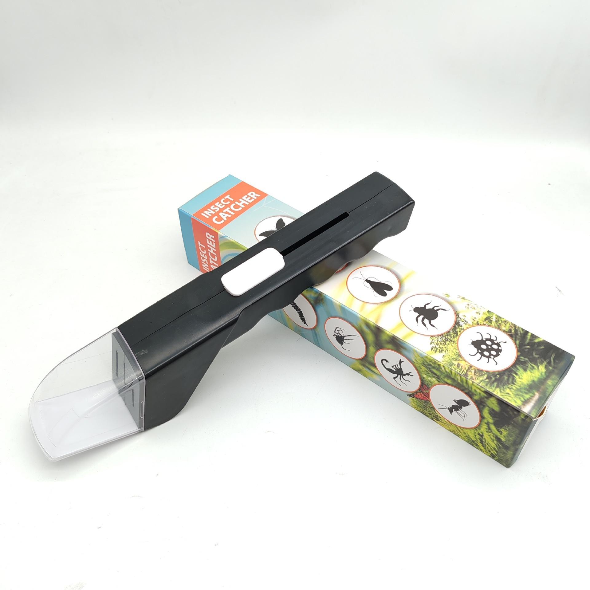 Handheld Insect Catcher | Bee, Bug, Cockroach & Spider Catcher | Grabber Tool чёрный