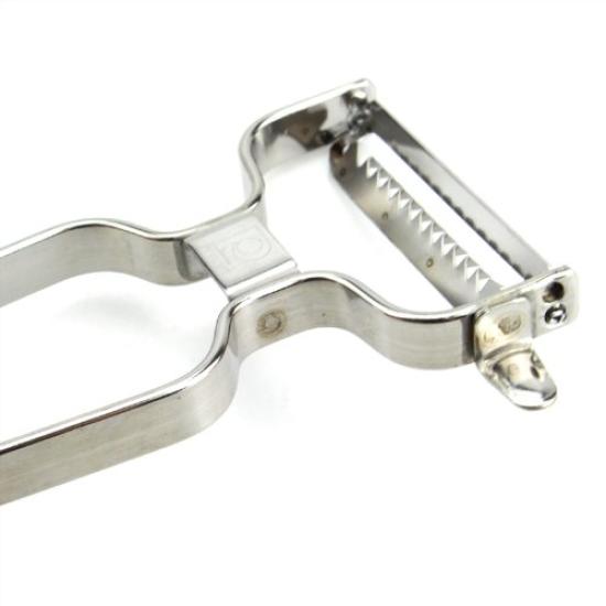 PEARL METAL Easy Wash Stainless Steel Julienne Peeler In [Made Japan] C-8647