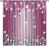 Lips Curtains, Retro Comic Pop Art Girl Applying Red Lipstick Makeup Concept Halftone Background Blackout Rod Pocket Curtains