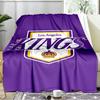 Angeles king Crest Blanket Flannel Throw for Sofa, Indoor, Camping, Living Room, Office, Chair, And Bed Soft Birthday Gift