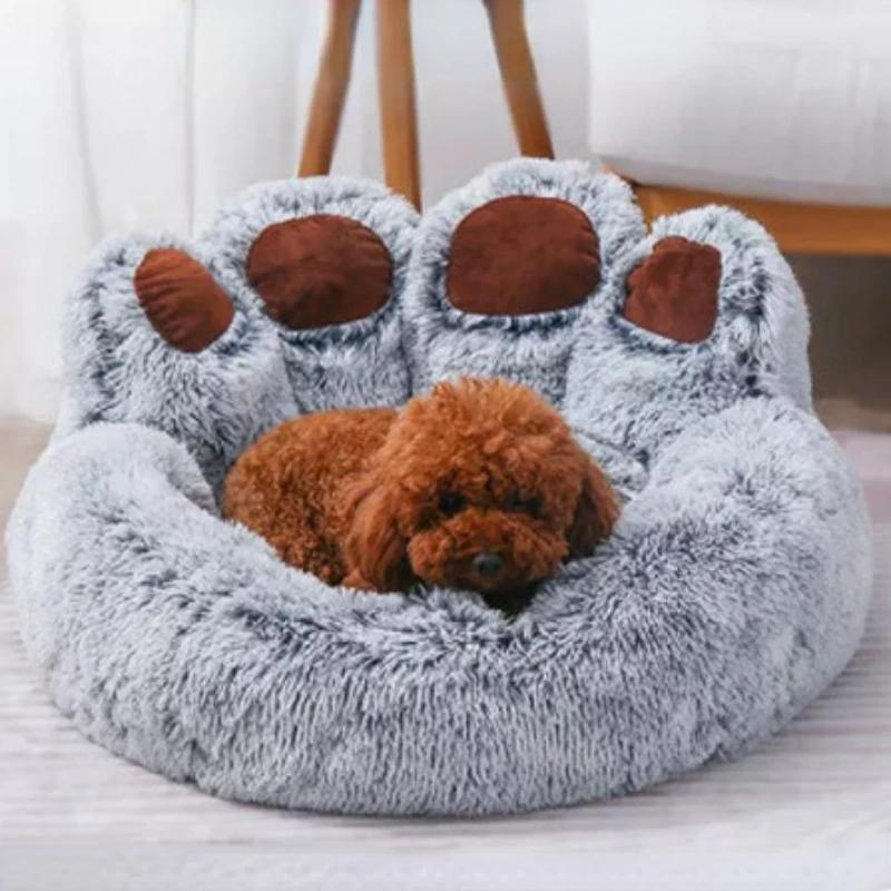 Kennel Winter Warm Medium Large Dog Corgi Golden Retriever Bed Fleece-lined Sofa Mattress Four Seasons Universal Pet Supplies