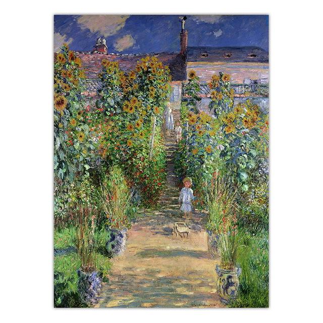 Francouzský Claude Monet Klasická olejomalba Domácí dekorace Obraz Umělecké plátno Obrazy na stěnu Plakát Obrazy na plátně Obrazy