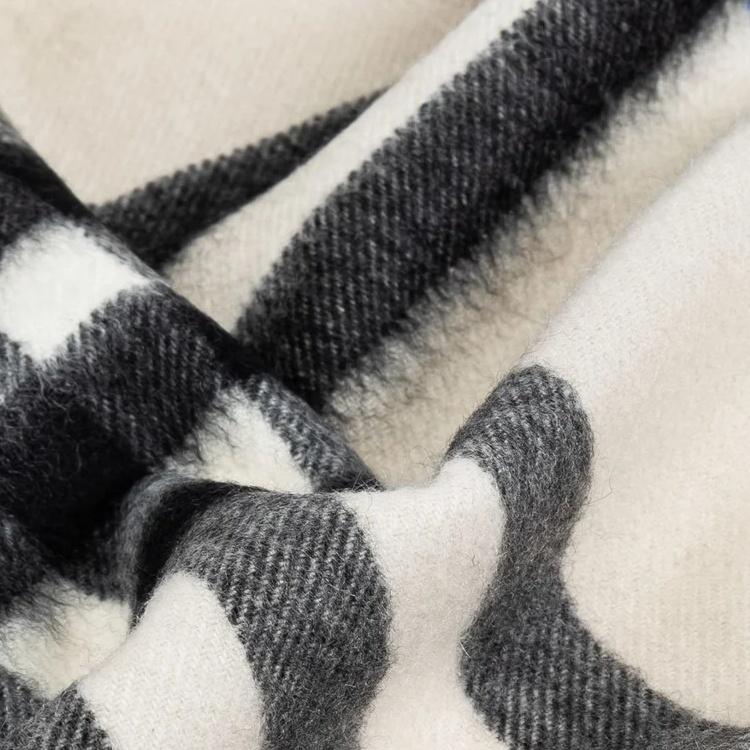 Burberry Check Printed Fringed Scarf Men's 8085927A3888