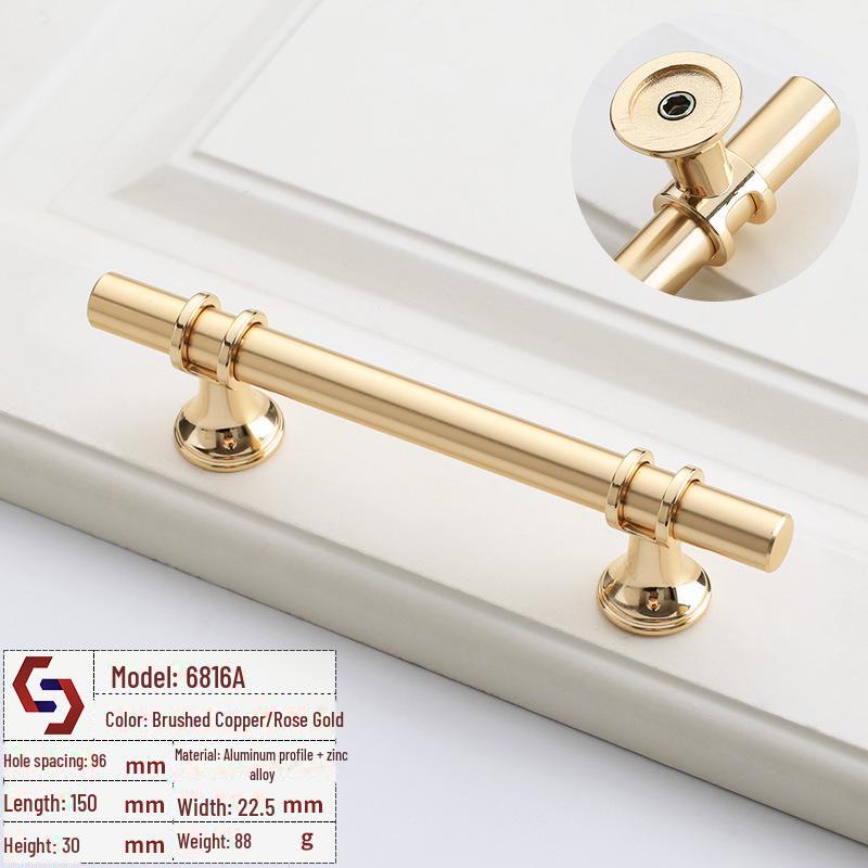 

Ручка для шкафа и ящика Nordic Black для гардероба и ванной комнаты