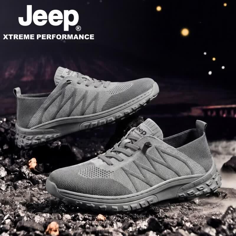 Jeep Men's Breathable Mesh Casual Running Shoes