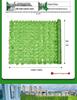 Artificial Leaf Hedge Privacy Screen for Balcony & Home Decor