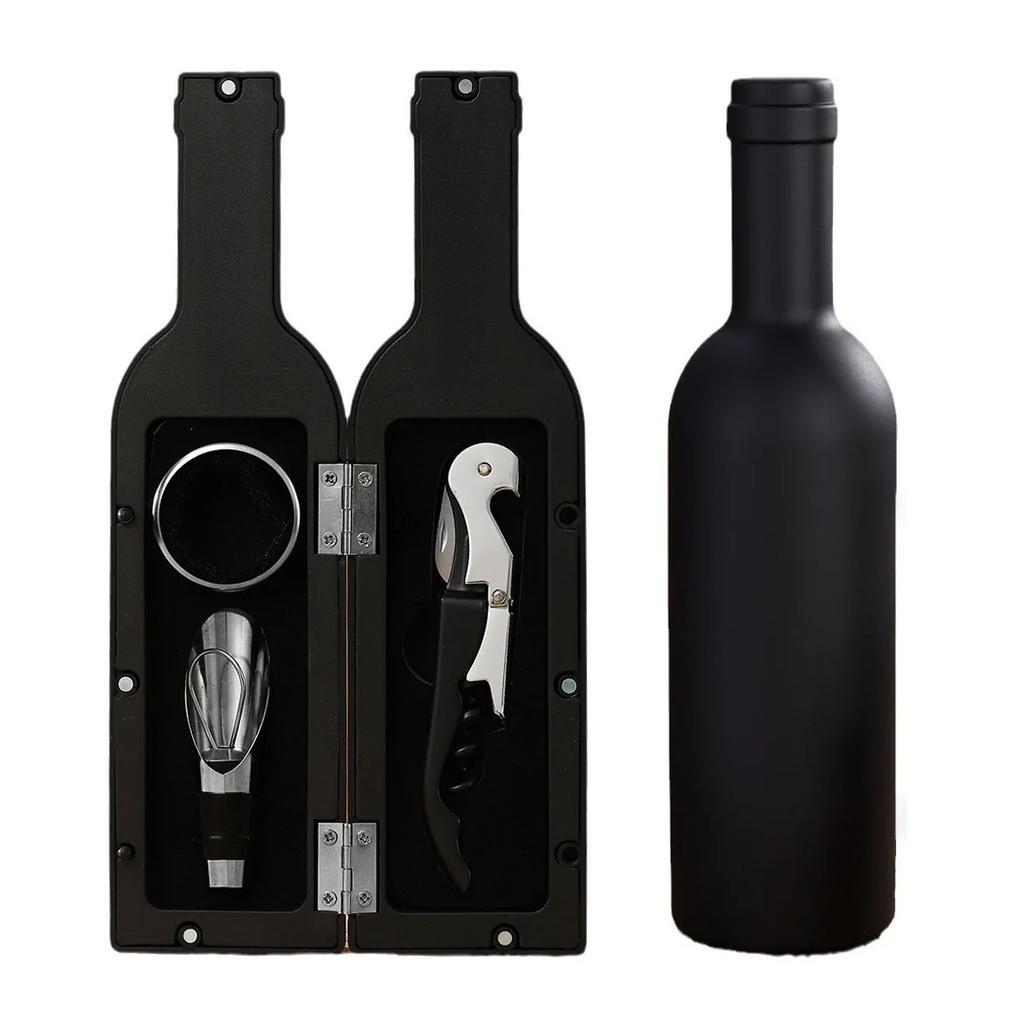 Wine Corkscrew Set Multifunctional Wine Corkscrew Set Red Wine Bottle Opener Stainless Steel Wine Opener Accessory Set