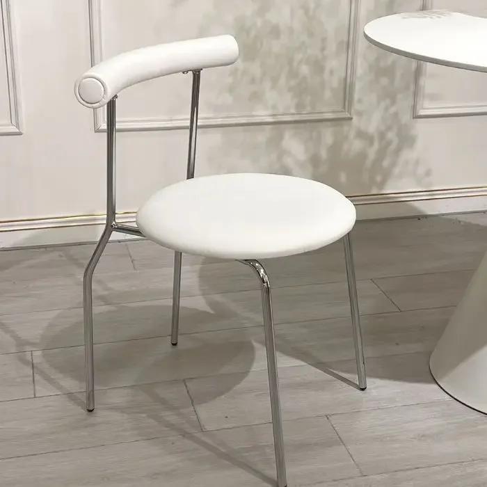 Nordic Dinning chairs Room Furniture Dining room modern Dining table lounge plastic chairs designer luxury Cake Home Furniture