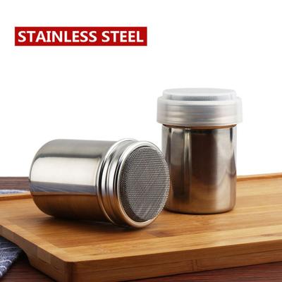 Stainless Steel Chocolate Shaker Icing Sugar Powder Cocoa Flour Coffee Sifter