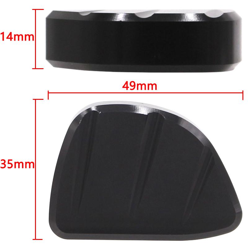 For YAMAHA AEROX155 NVX155 AEROX 155   2022 2023 Motorcycle Accessories Kickstand Side Stand Extension