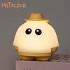 Capybara Night Light Rechargeable Mobile Smart Settings Timing Silicone Lamp Unique Bedside Decoration Pat Brightness Adjustment