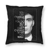 P-Peaky Blinders Tommy Shelby Pillowcase Printing Fabric Cushion Cover Decor Throw Pillow Case Cover Seater Dropshipping 40*40Cm