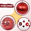 6 Pieces Christmas Ball Ornaments Party Supply Xmas Tree Decorations for Indoor