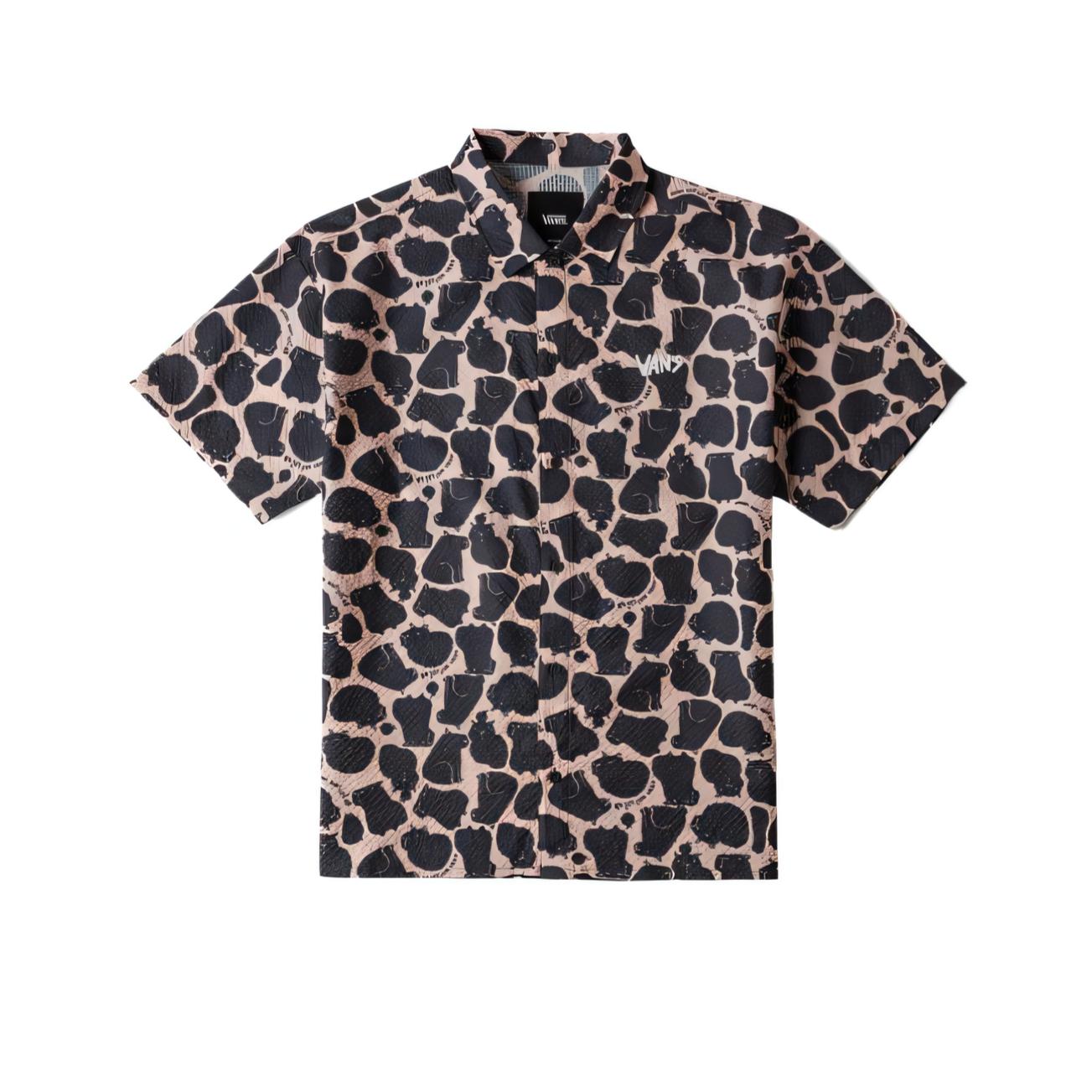 

Vans Fashion Versatile Soft Comfortable Short Sleeve Shirt Men shirts VN000RNNPLC XL