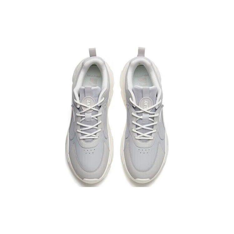 Anta Millennium 2.0 Textile, Synthetic Leather Slip Resistant Abrasion Resistant Low top Casual Shoes Men's Gray 112248891-9