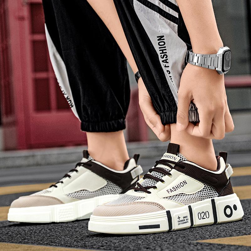Women Summer Skateboard Shoes Students Running Sneakers Men Casual Kids Sport Shoes Height Increase Plus Size