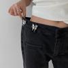 Waist Buckle Butterfly Pants Button Tightener Waistband Jean Buttons for Loose Jeans   Trousers