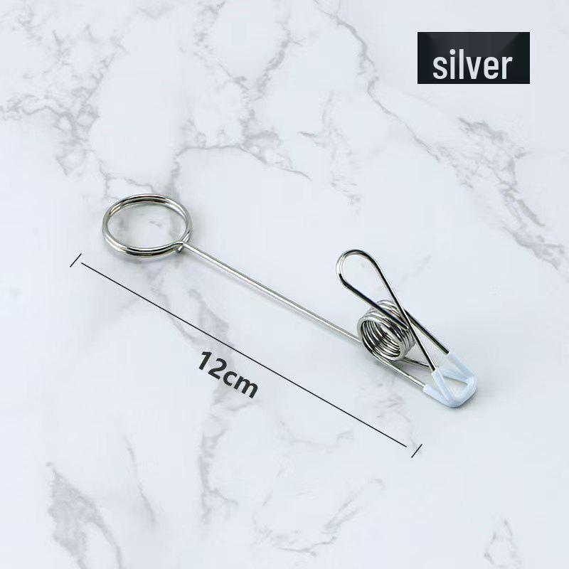 Fishtail Double-Sided Non-Slip Memo and Photo Clip for Screens and Supermarket Cards