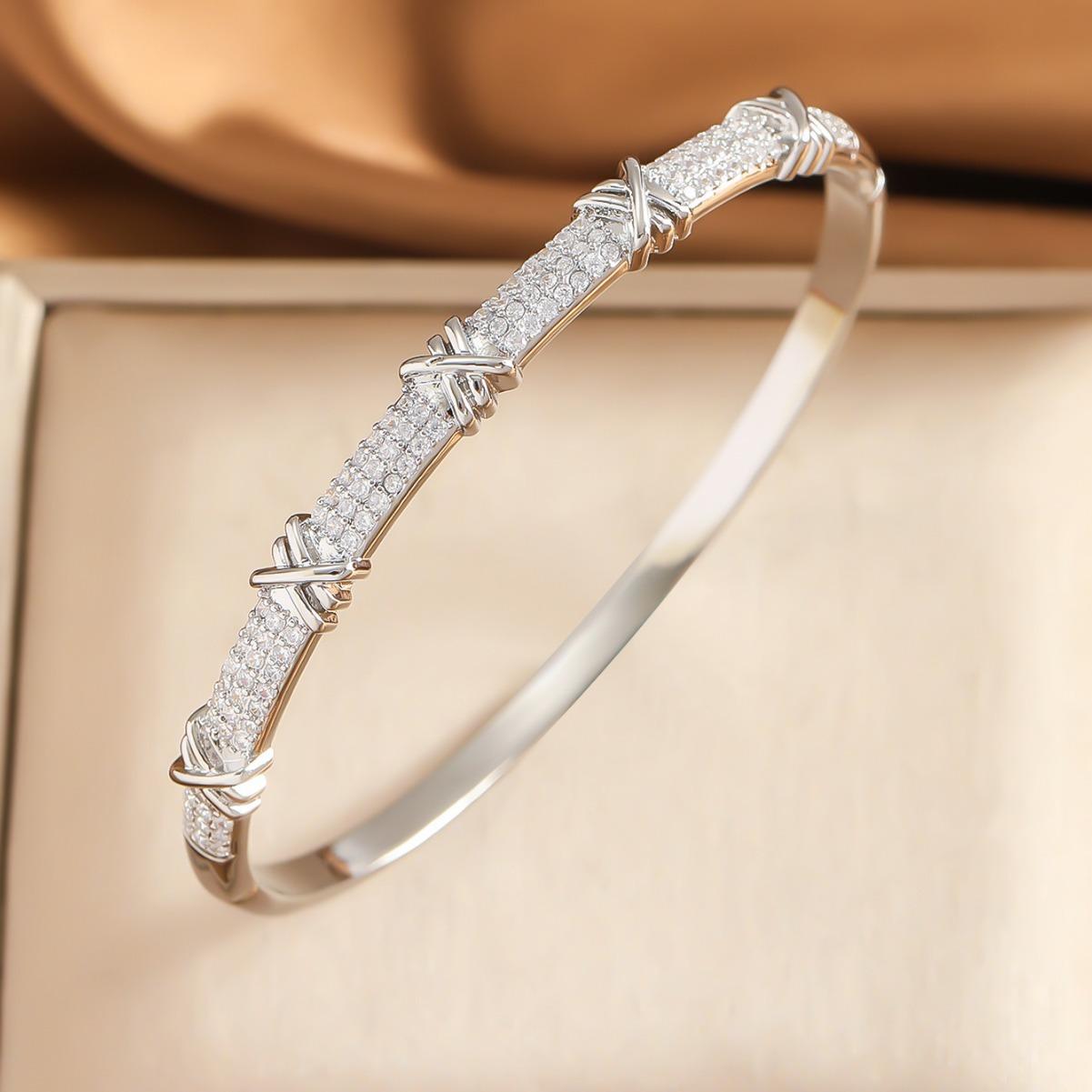 

Браслет Haoshi для женщин, мода, ниша, минимализм, изысканный, элитный, аксессуары, аксессуары, мода 19CM