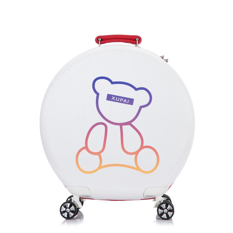 18''bære koffert på hjul Avrundet vogn Bagasjesett Jenteveske Cartoon Kid Reisebagasje Tilpasset Kina fabrikkbagasje