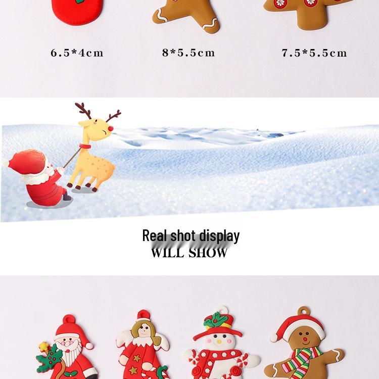 Multi-piece Gingerbread Men Christmas Ornaments: Free Combination for Tree, Fireplace, Home & Party Decor