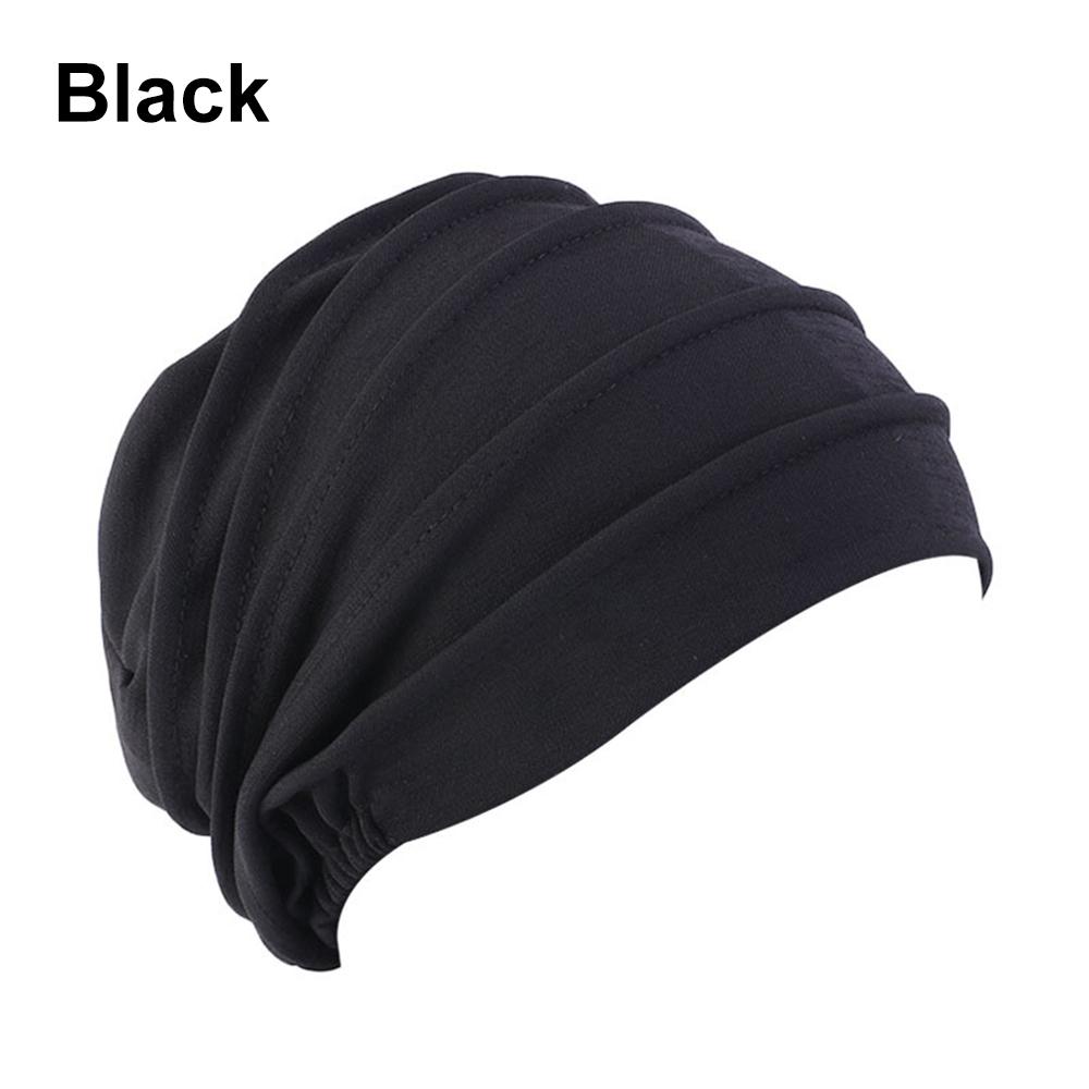 1PC Elastic Muslim Hijabs Turban Beanie Cap Women Soft Cotton Bonnet  Head Wrap Winter Warm High Quality Turban Hat