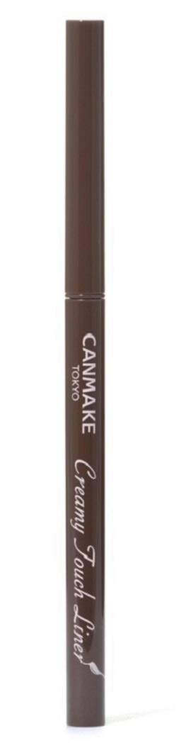 

Гель-лайнер Canmake Creamy Touch Liner 02, средний коричневый, одинарный, 0,08 г