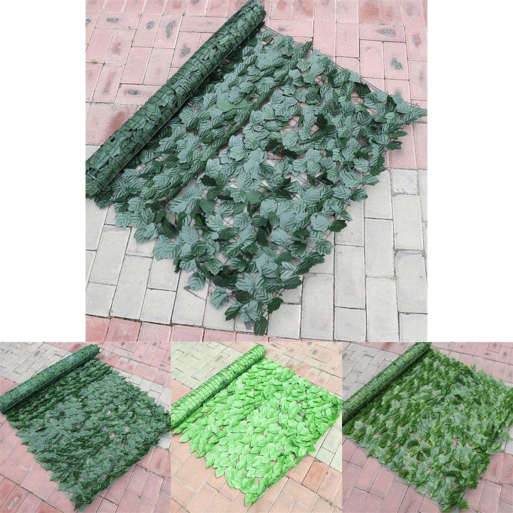 Luxurious Artificial Leaf Garden Fence Screening Roll For Ultimate Privacy And Beauty