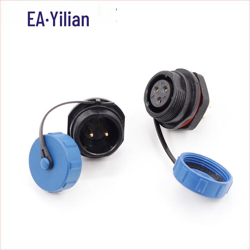 SP17 Outdoor IP68 Waterproof Three-Core Wire Harness Connector with High Performance